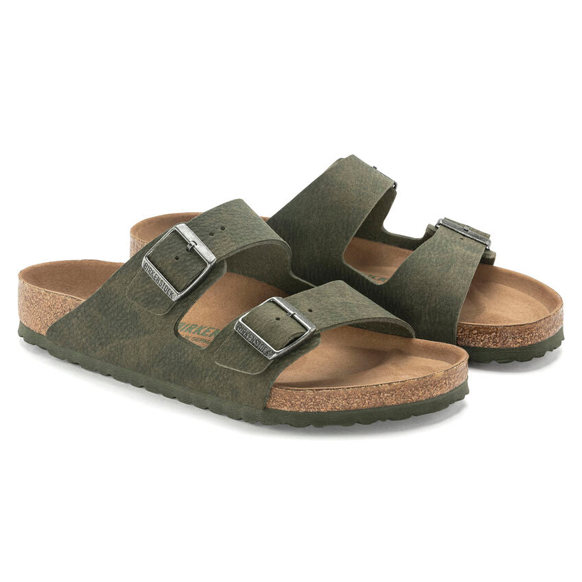BIRKENSTOCK Arizona Slipper Vegan Desert Dust Thyme