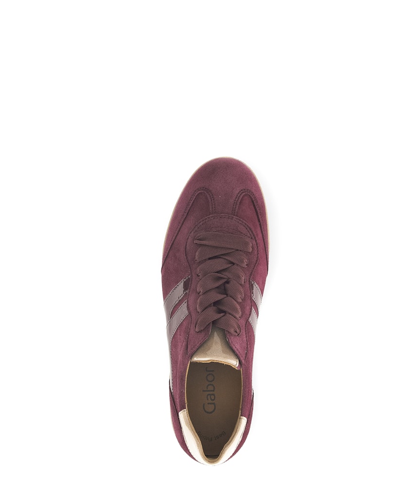 aubergine/beige