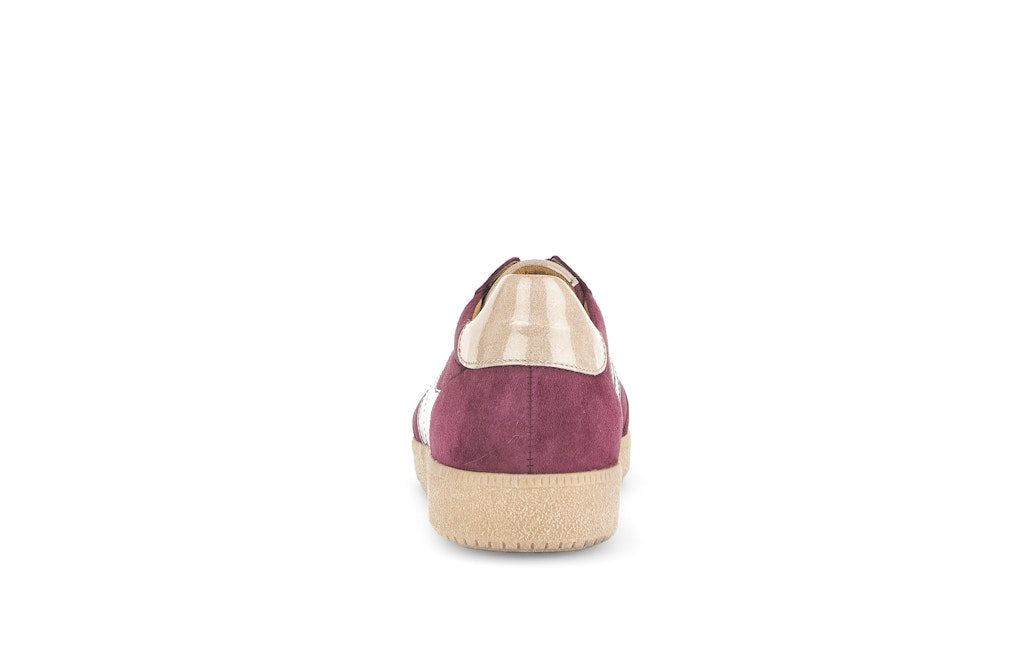 aubergine/beige