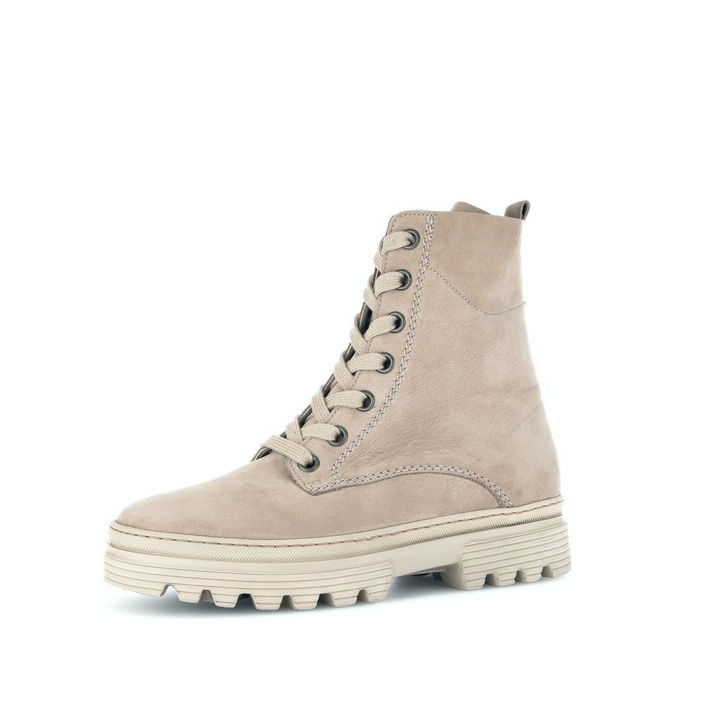 GABOR Biker- und Combat Boots Beige