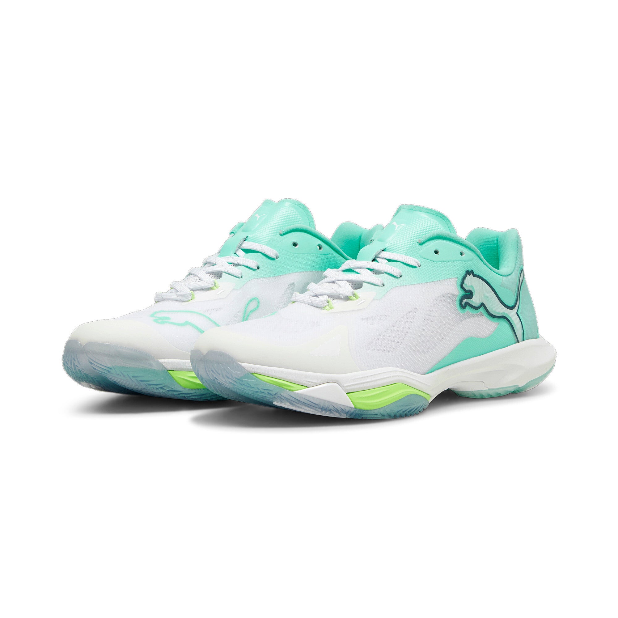 PUMA WHITE-ELECTRIC PEPPERMINT