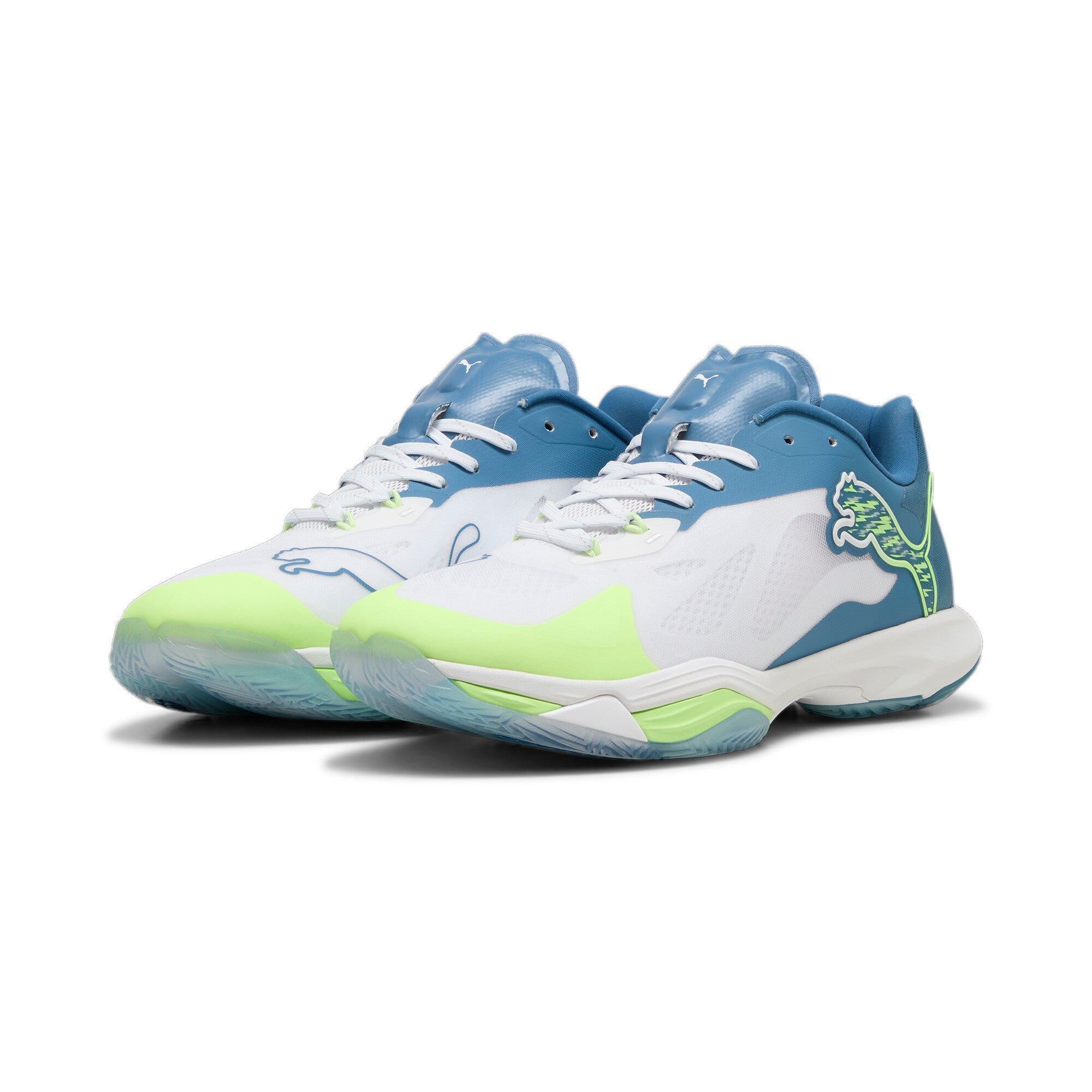 PUMA WHITE-BLUE HORIZON-FIZZY